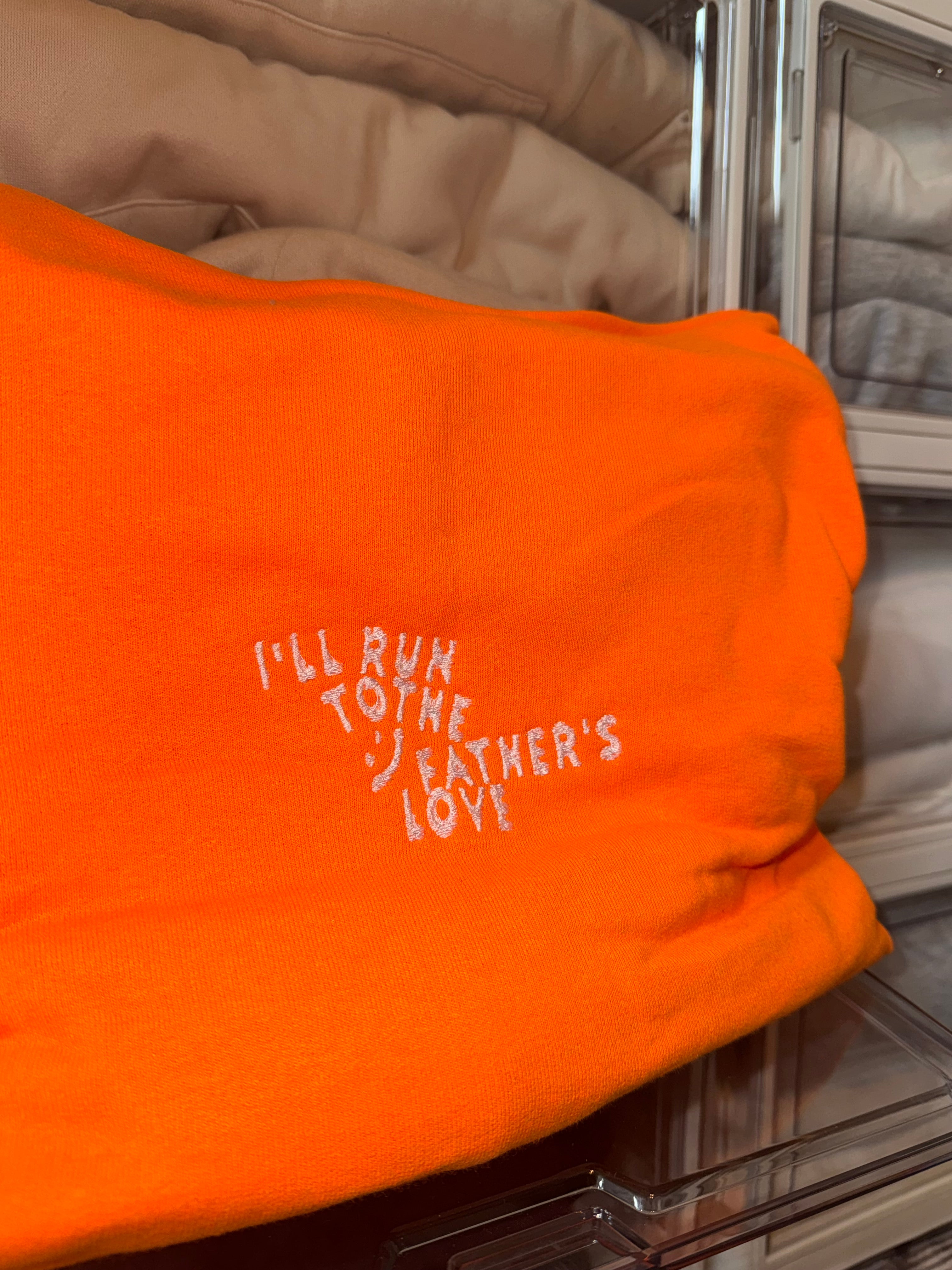 I’ll Run to the Father’s Love Hoodie