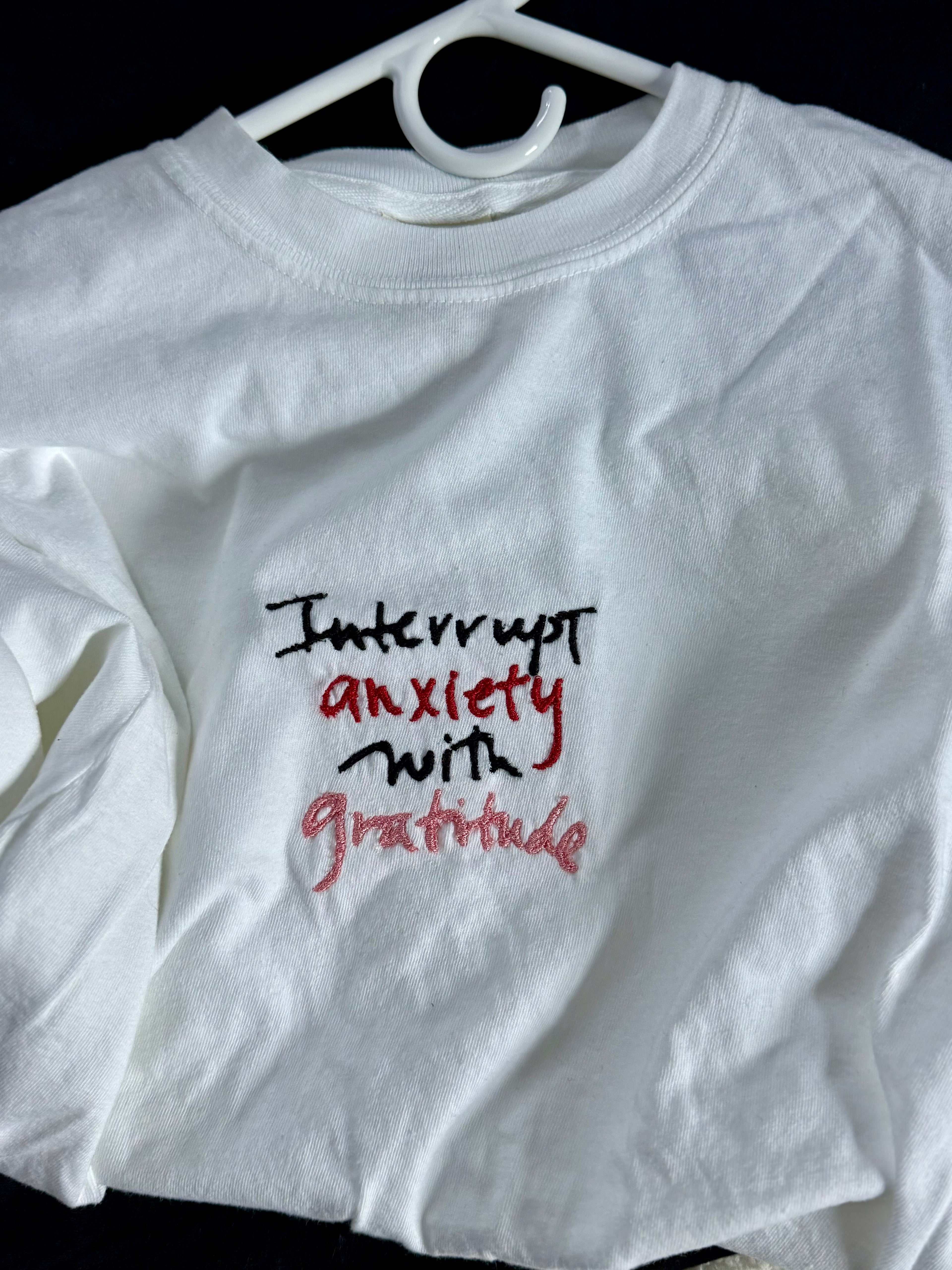 Interrupt Anxiety With Gratitude Tee