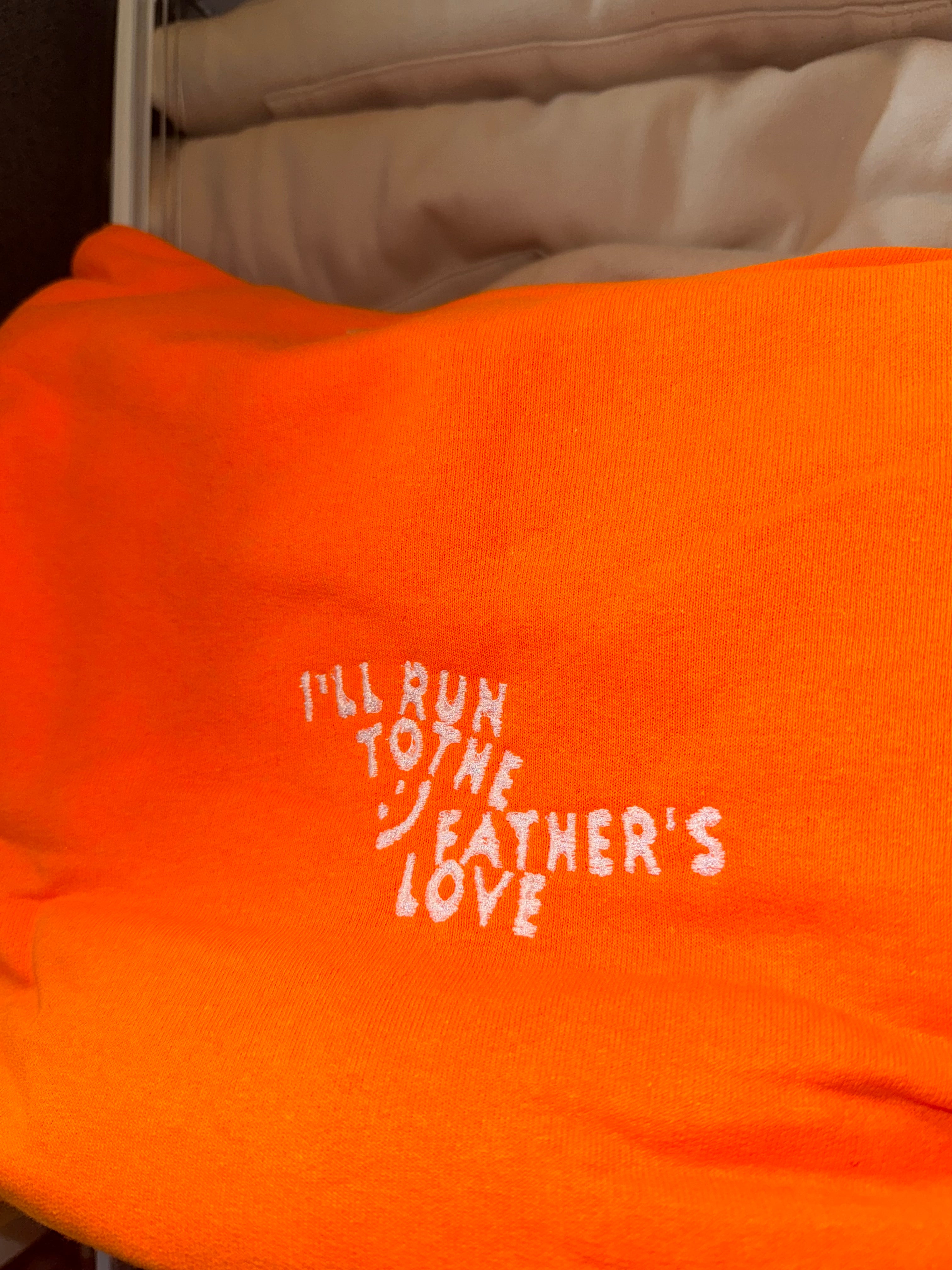 I’ll Run to the Father’s Love Hoodie