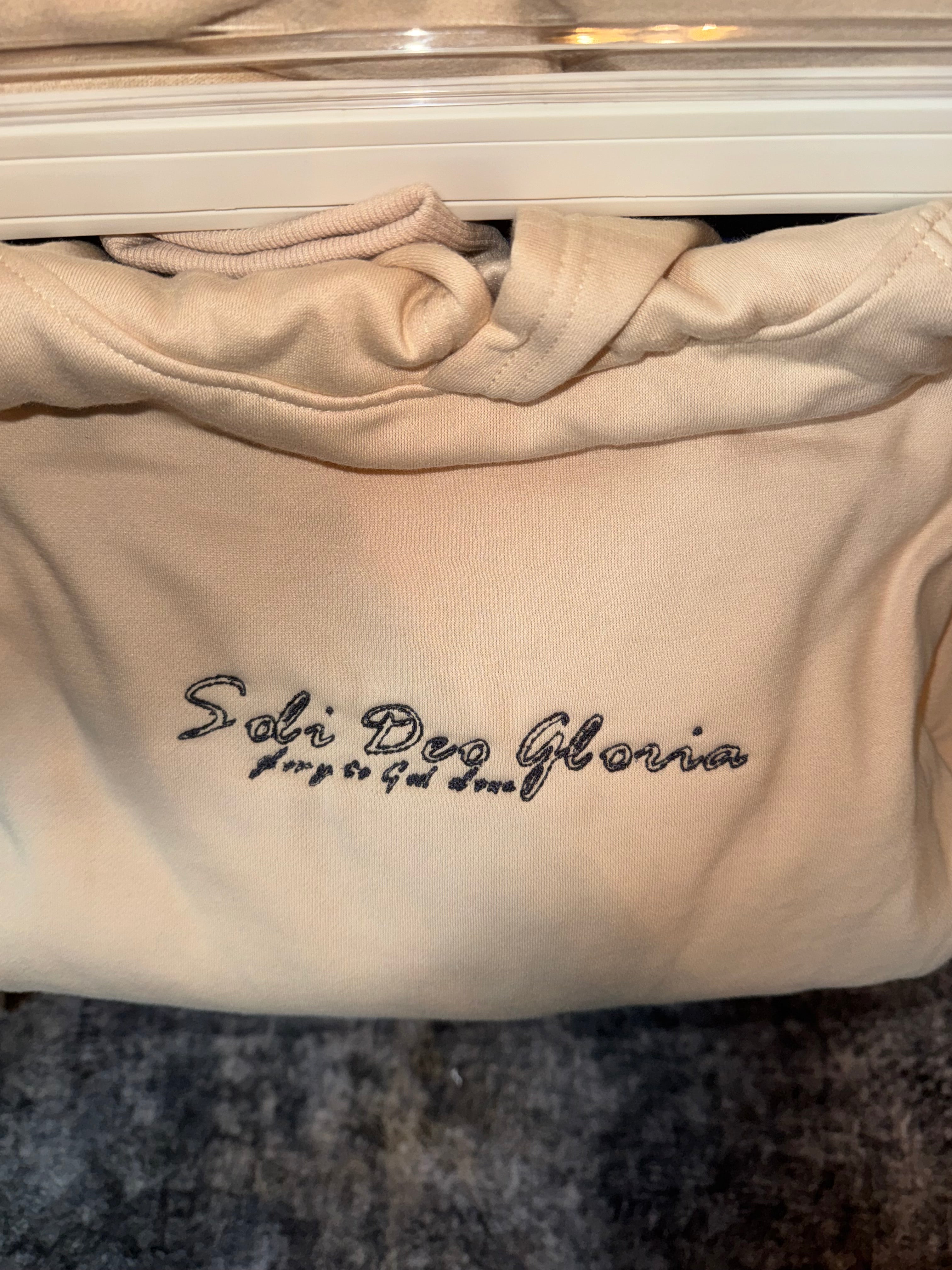 Soli Deo Gloria Hoodie