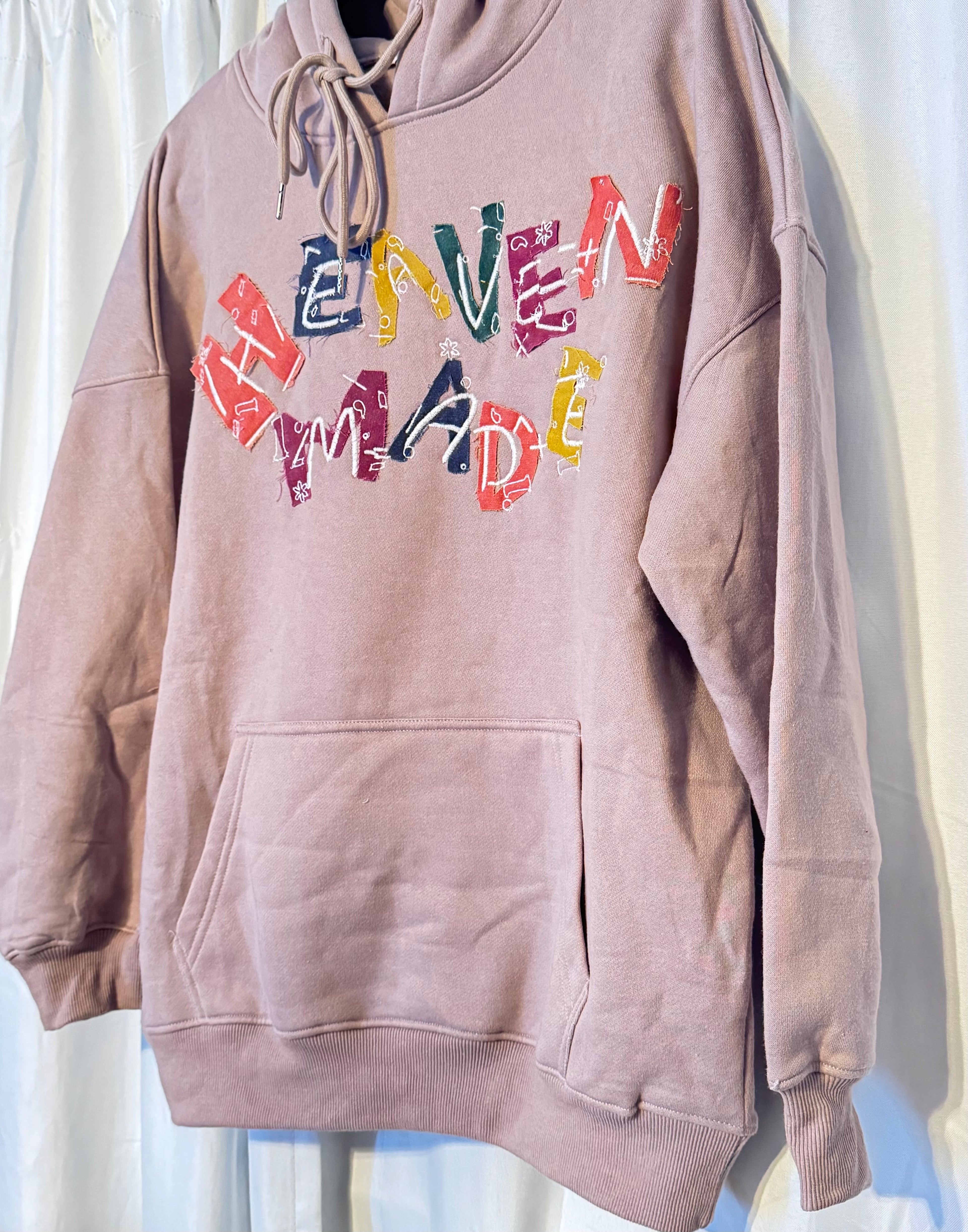 Heaven Made patchwork OVERSIZED Hoodie